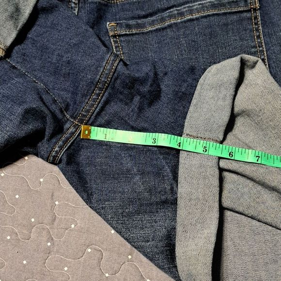 Lane Bryant mid rise Boyfriend Midi jean shorts size 18 - Picture 5 of 5